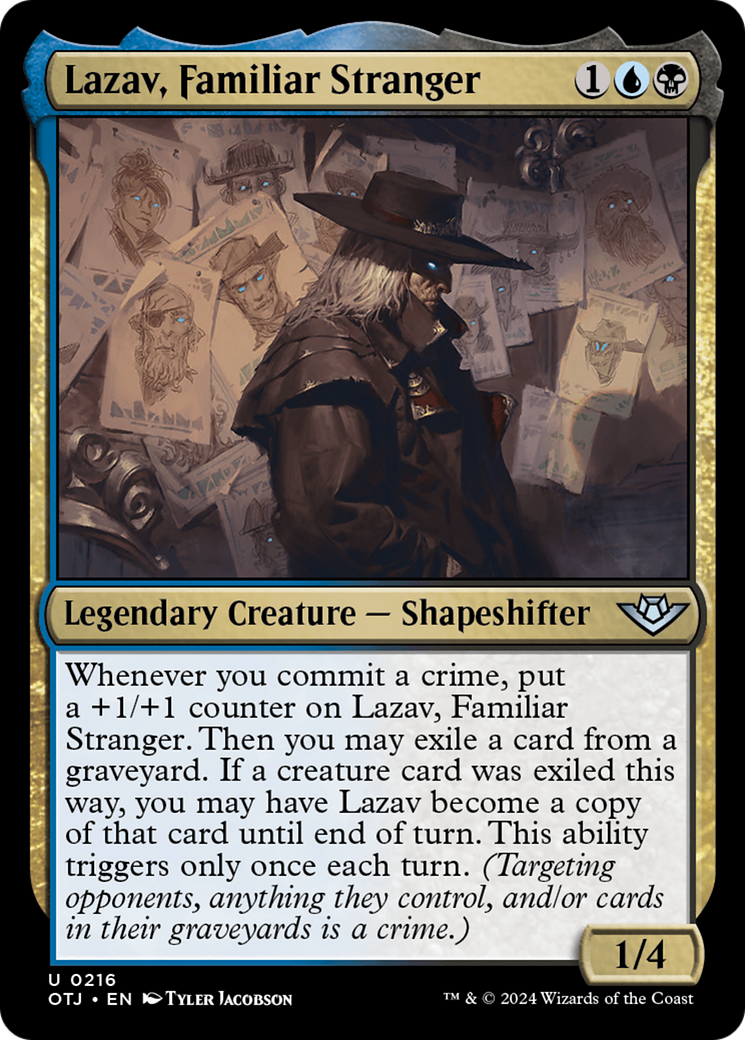 Lazav, Familiar Stranger [Outlaws of Thunder Junction] | Impulse Games and Hobbies