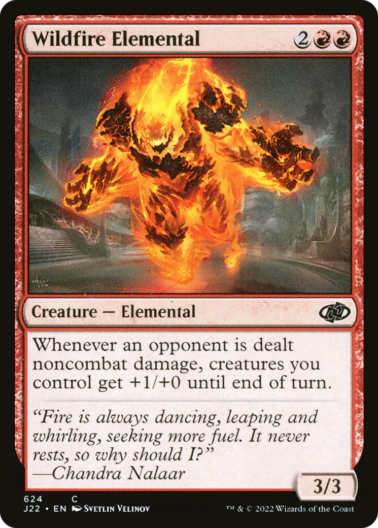 Wildfire Elemental [Jumpstart 2022] | Impulse Games and Hobbies