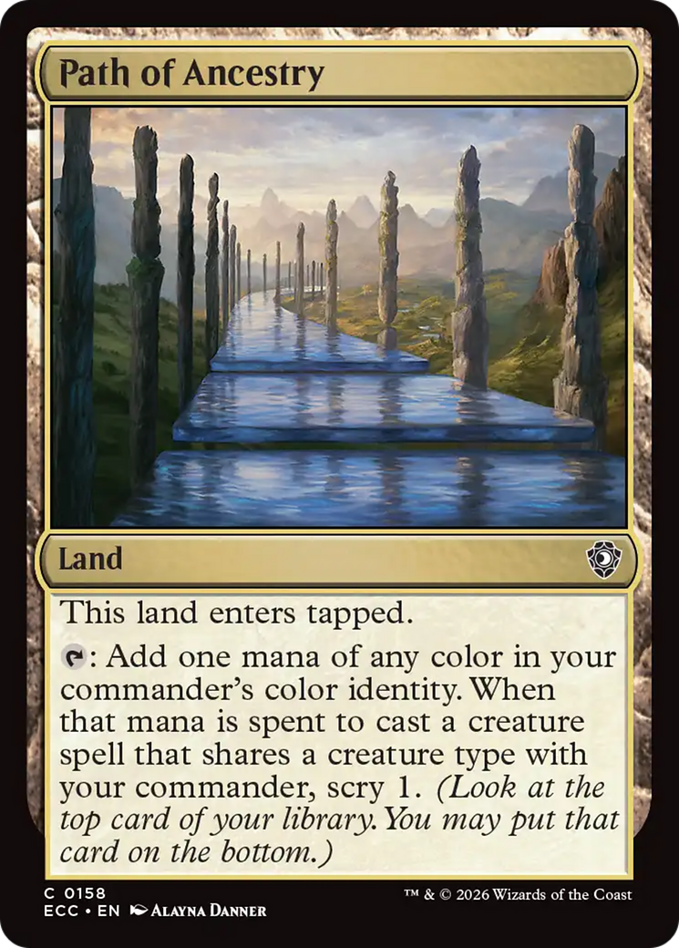 Path of Ancestry [Lorwyn Eclipsed Commander] | Impulse Games and Hobbies