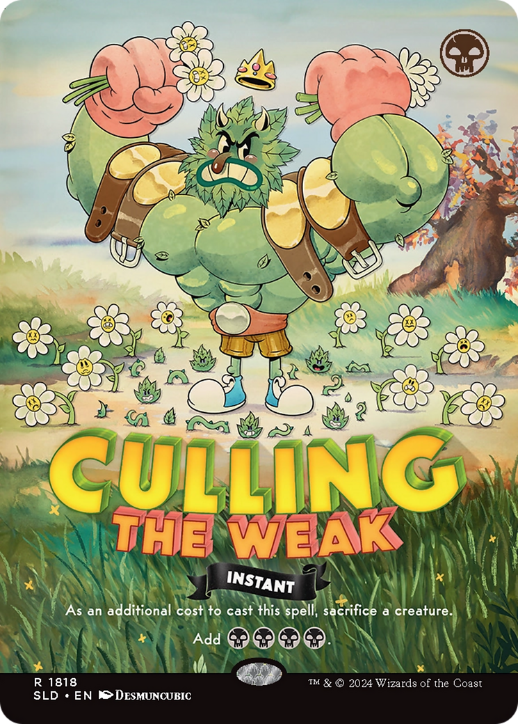 Culling the Weak (Rainbow Foil) [Secret Lair Drop Series] | Impulse Games and Hobbies