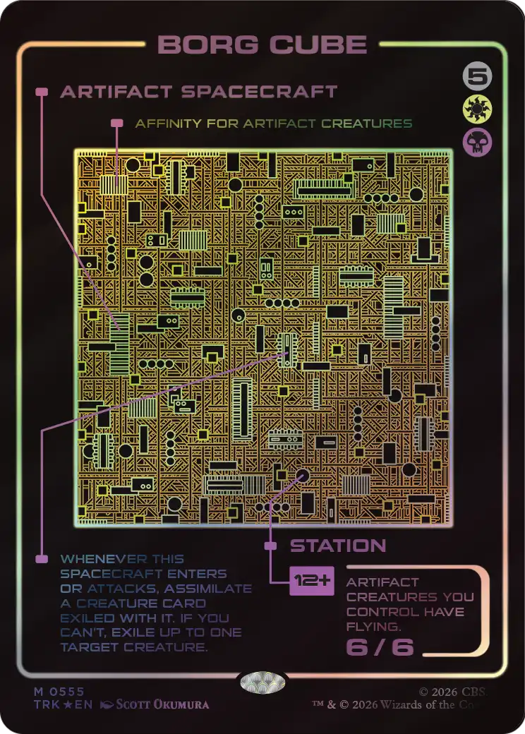 Borg Cube (Showcase) [Star Trek] | Impulse Games and Hobbies