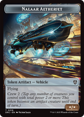 Construct // Nalaar Aetherjet Double-Sided Token [Aetherdrift Tokens] | Impulse Games and Hobbies