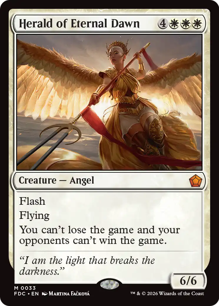 Herald of Eternal Dawn [Foundations Commander] | Impulse Games and Hobbies