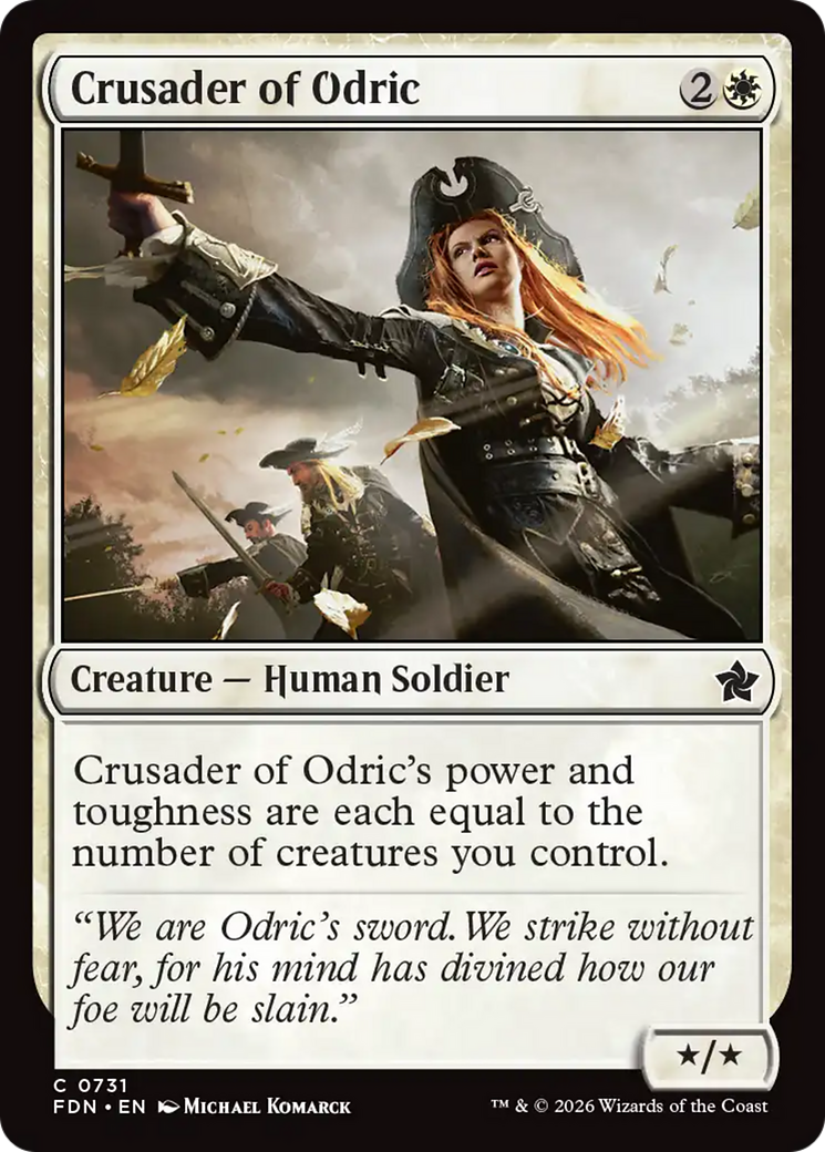 Crusader of Odric (0731) [Foundations] | Impulse Games and Hobbies