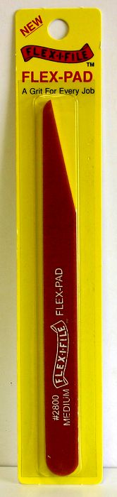 FLEX-I-FILE FLEX-PAD SANDING STICK MEDIUM (ORANGE) | Impulse Games and Hobbies