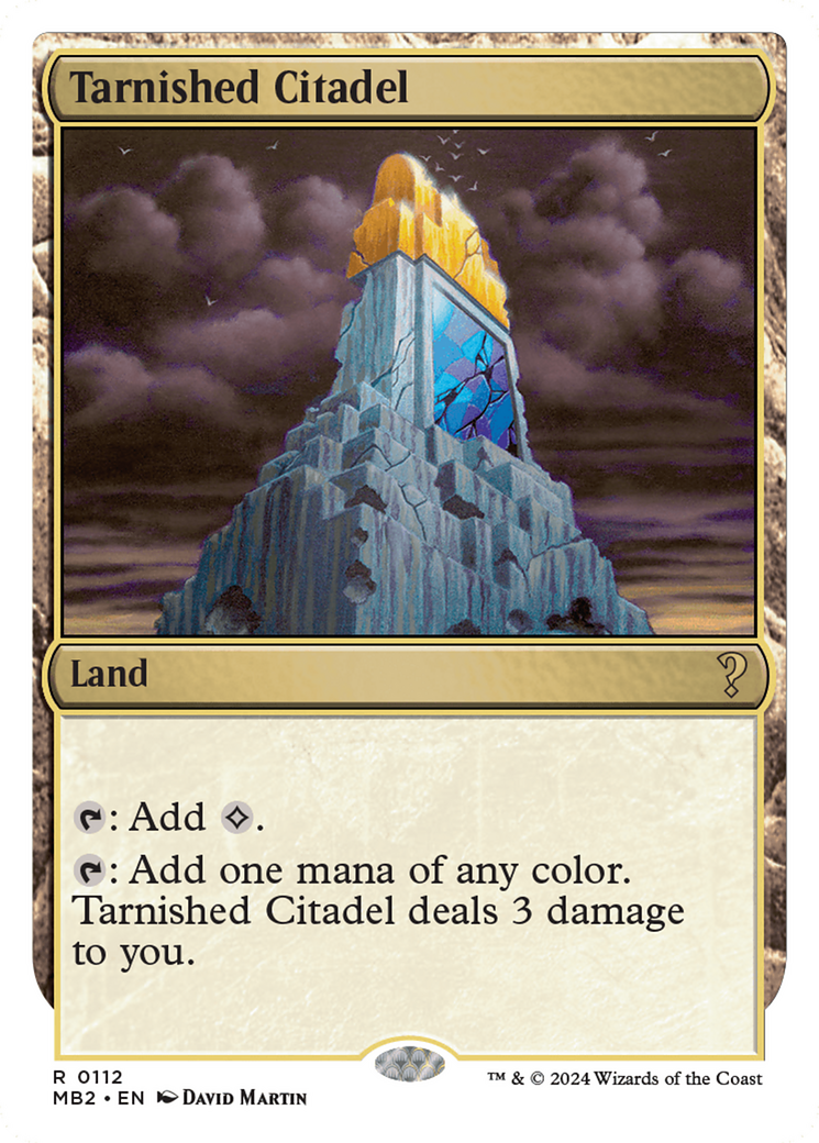 Tarnished Citadel (White Border) [Mystery Booster 2] | Impulse Games and Hobbies