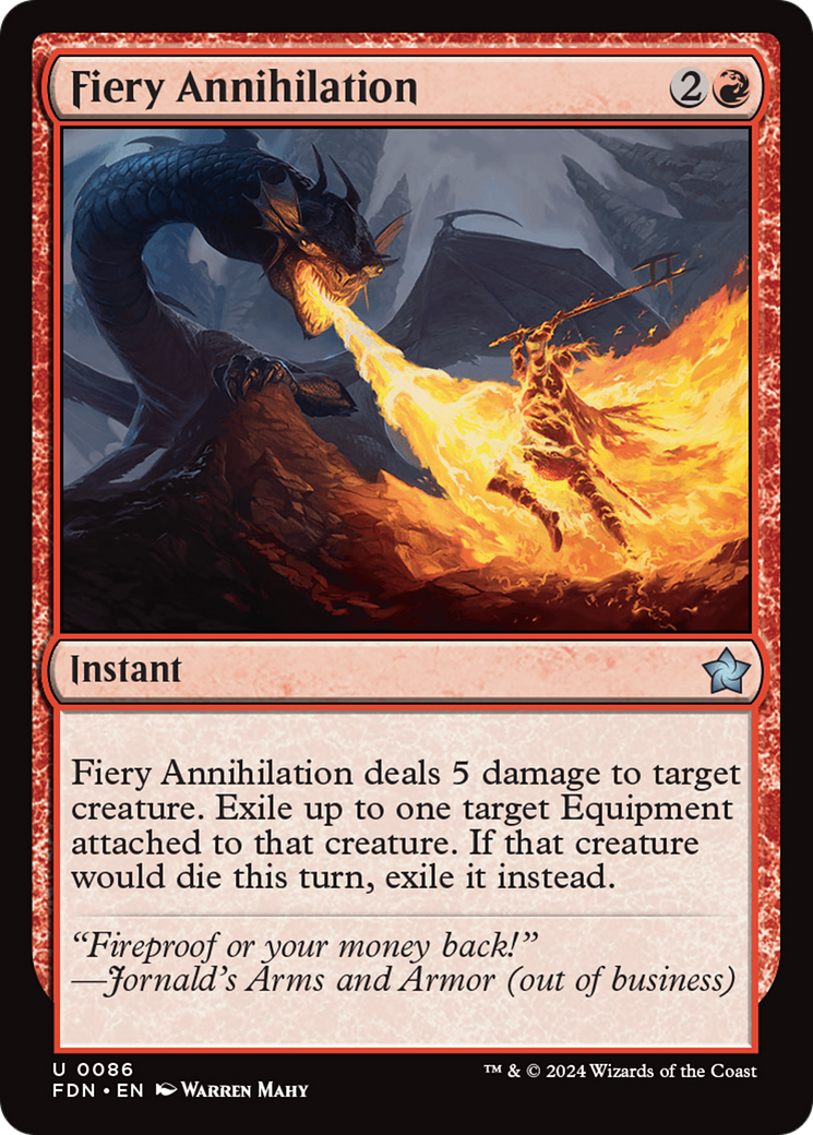 Fiery Annihilation [Foundations] | Impulse Games and Hobbies