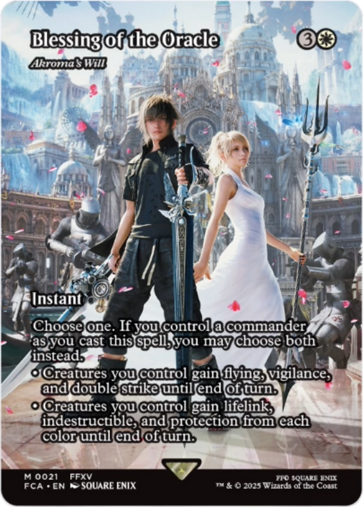 Blessing of the Oracle - Akroma's Will (Showcase) [FINAL FANTASY : Through the Ages] | Impulse Games and Hobbies