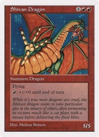 Shivan Dragon (Oversized) [Oversize Cards] | Impulse Games and Hobbies