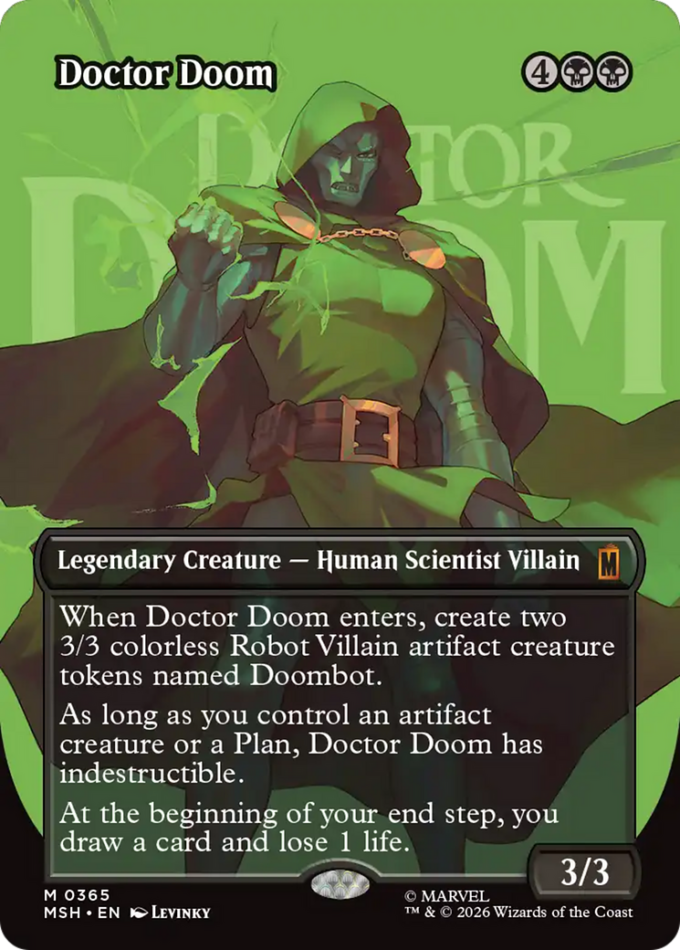 Doctor Doom (Borderless) (365) [Marvel Super Heroes] | Impulse Games and Hobbies