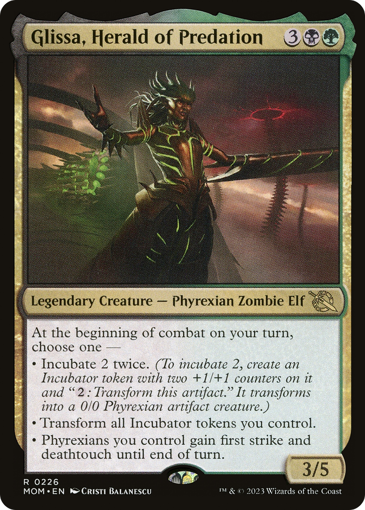 Glissa, Herald of Predation [March of the Machine] | Impulse Games and Hobbies