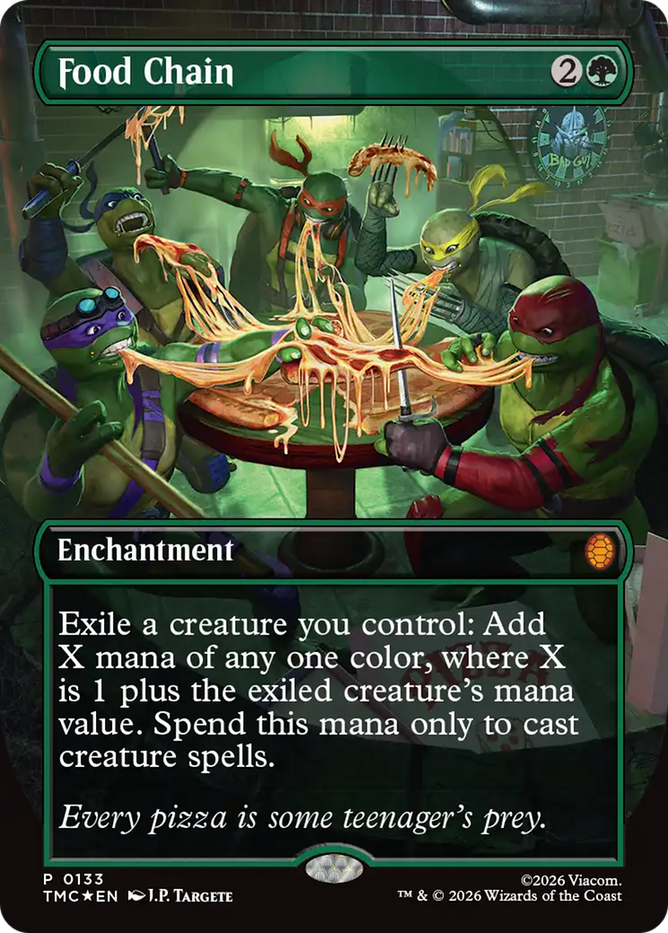 Food Chain (Borderless) [Teenage Mutant Ninja Turtles Commander] | Impulse Games and Hobbies