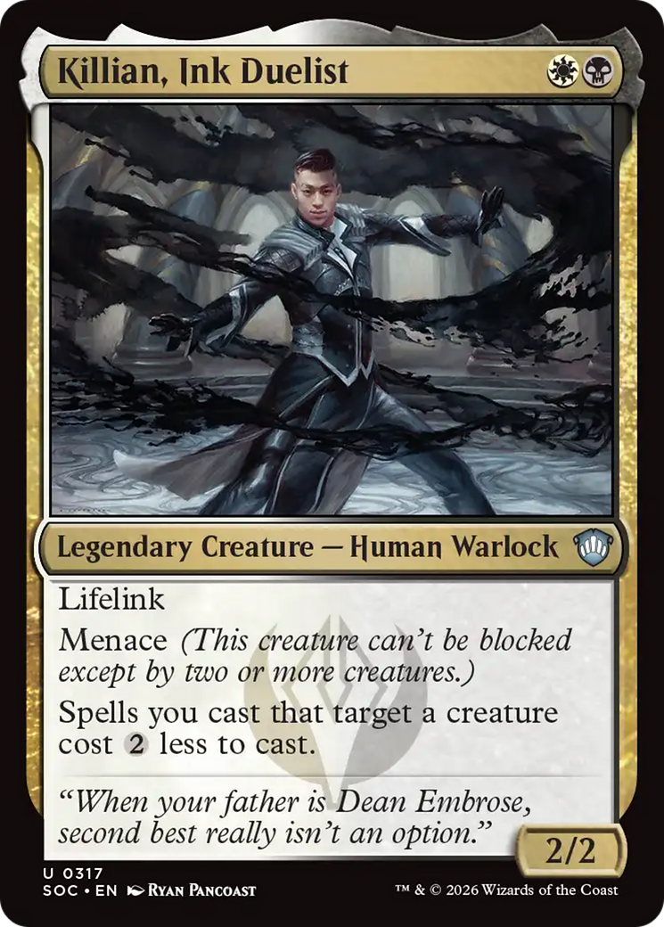 Killian, Ink Duelist [Secrets of Strixhaven Commander] | Impulse Games and Hobbies