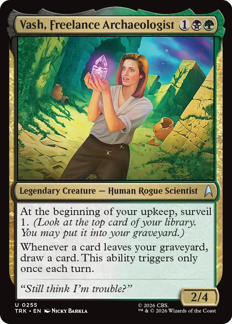 Vash, Freelance Archaeologist [Star Trek] | Impulse Games and Hobbies