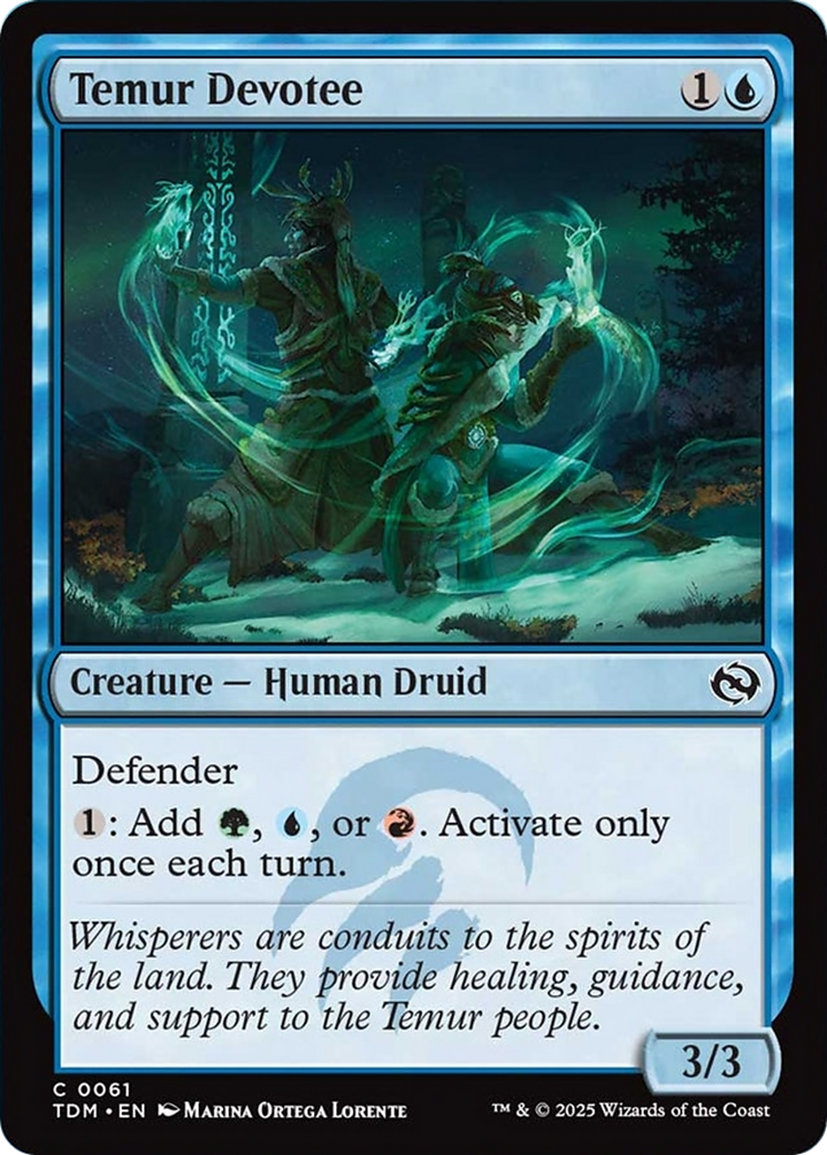 Temur Devotee [Tarkir: Dragonstorm] | Impulse Games and Hobbies