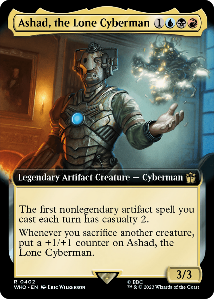 Ashad, the Lone Cyberman (Extended Art) [Doctor Who] | Impulse Games and Hobbies