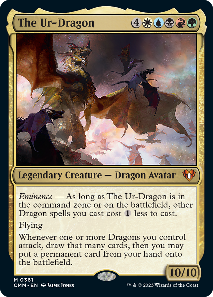 The Ur-Dragon [Commander Masters] | Impulse Games and Hobbies