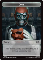 Copy (001) // Wall (003) Double-Sided Token [Marvel Super Heroes Commander Tokens] | Impulse Games and Hobbies