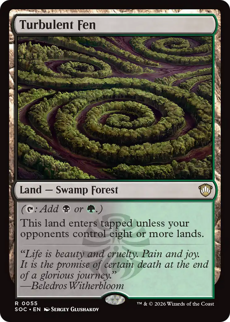 Turbulent Fen [Secrets of Strixhaven Commander] | Impulse Games and Hobbies