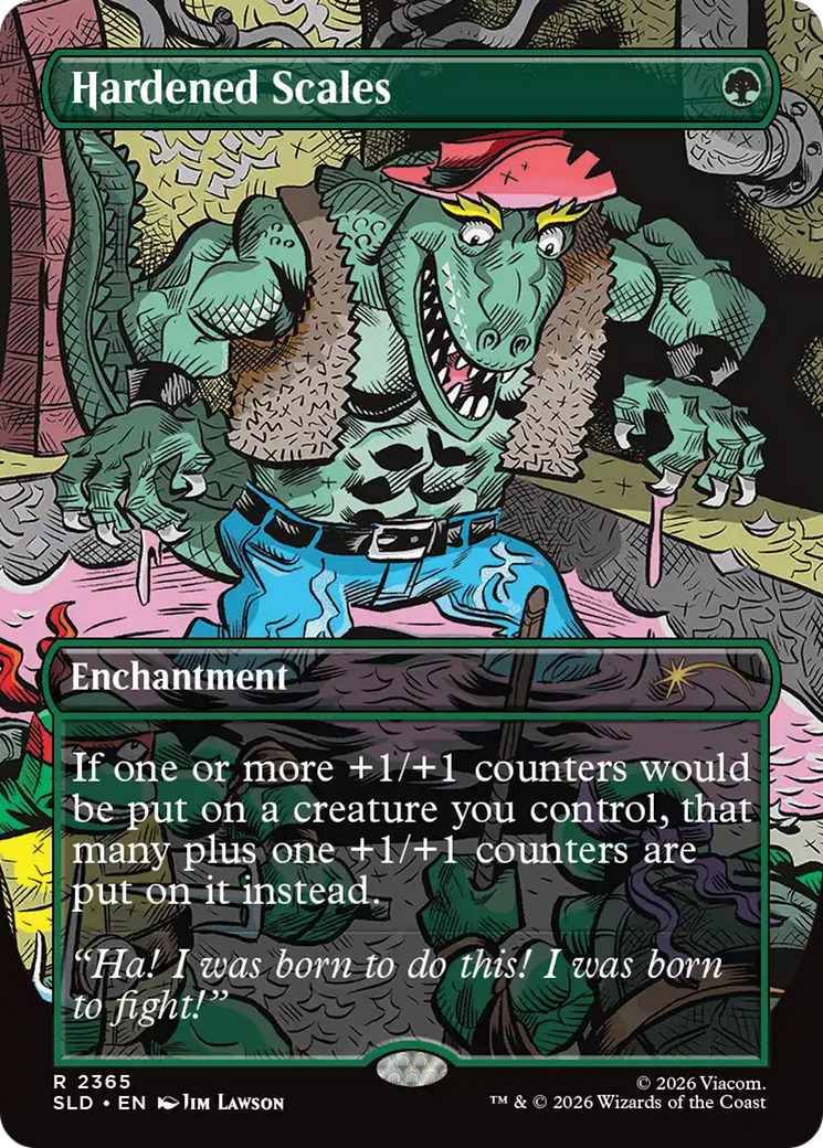 Hardened Scales [Secret Lair Drop Series] | Impulse Games and Hobbies