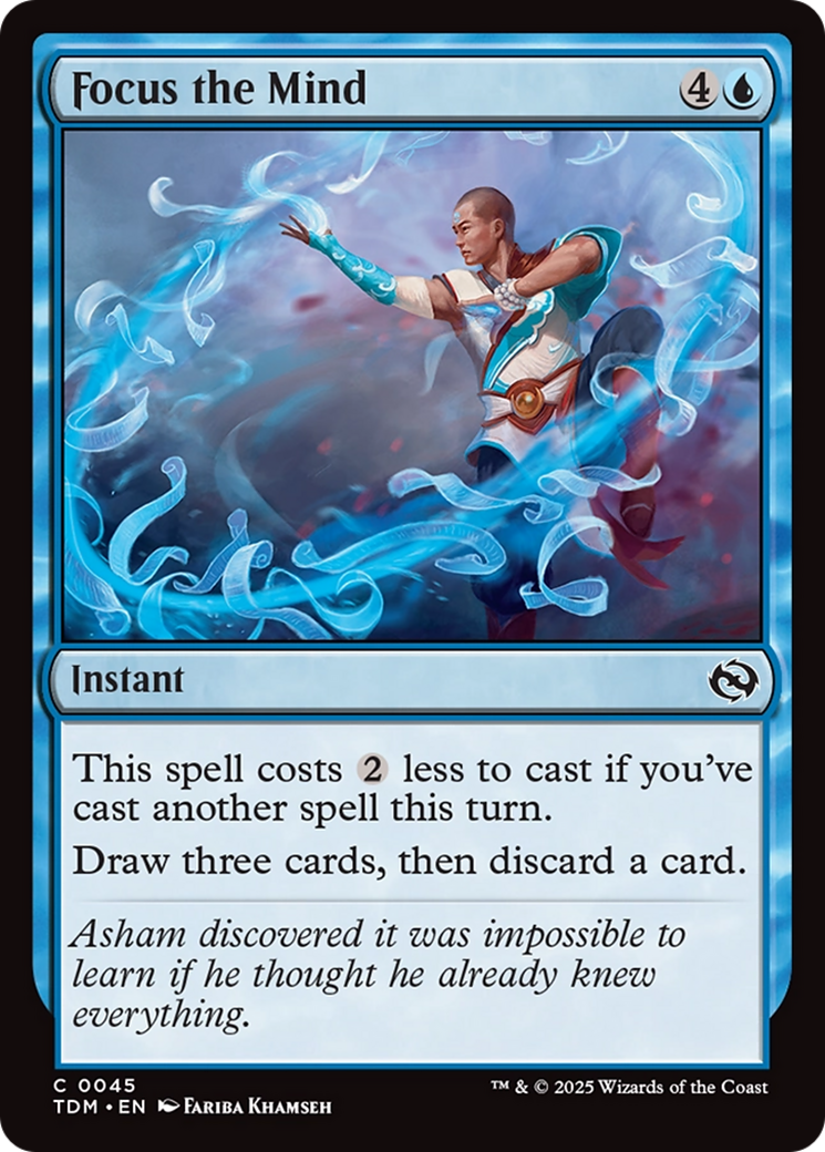 Focus the Mind [Tarkir: Dragonstorm] | Impulse Games and Hobbies