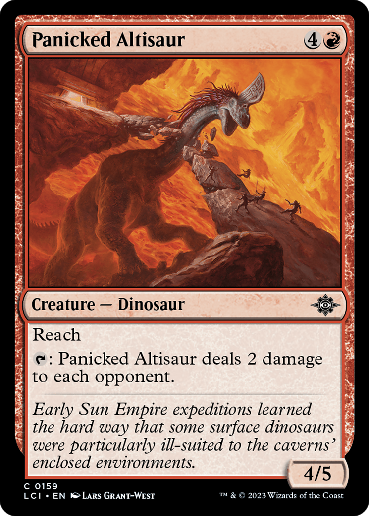 Panicked Altisaur [The Lost Caverns of Ixalan] | Impulse Games and Hobbies