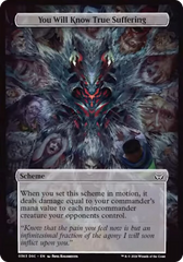 You Will Know True Suffering (Full Art) [Duskmourn: Archenemy] | Impulse Games and Hobbies