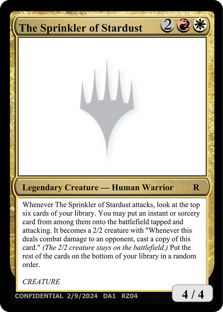 The Sprinkler of Stardust [Unknown Event] | Impulse Games and Hobbies