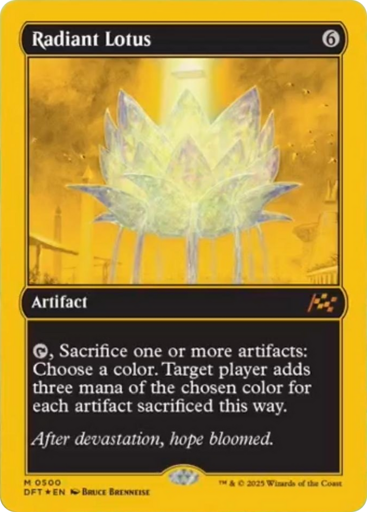 Radiant Lotus (First-Place Foil) [Aetherdrift] | Impulse Games and Hobbies