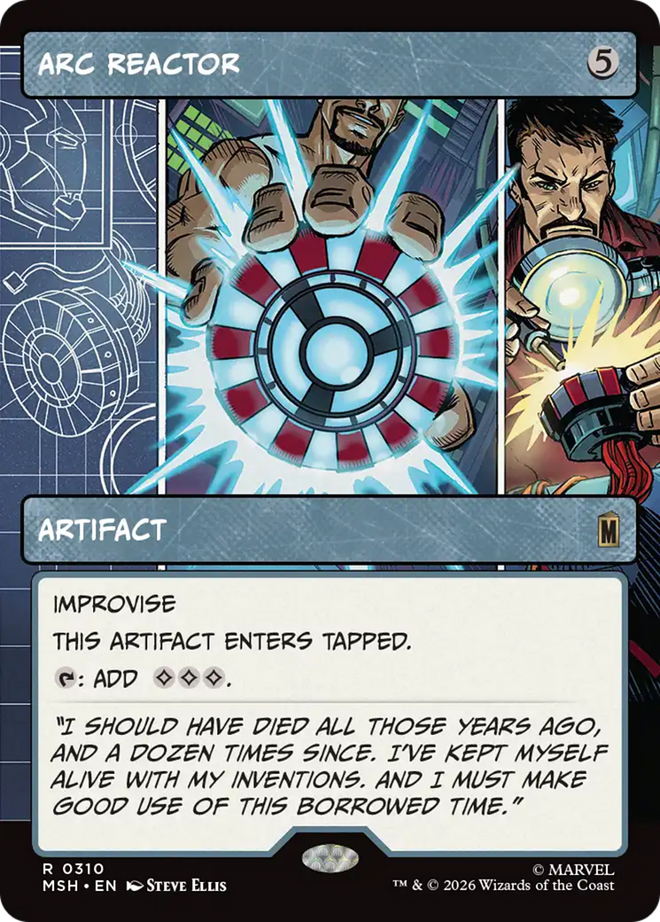 Arc Reactor (Borderless) [Marvel Super Heroes] | Impulse Games and Hobbies