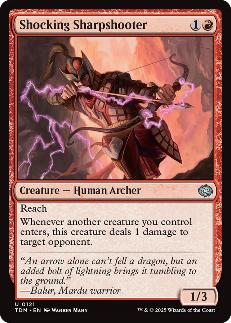 Shocking Sharpshooter [Tarkir: Dragonstorm] | Impulse Games and Hobbies
