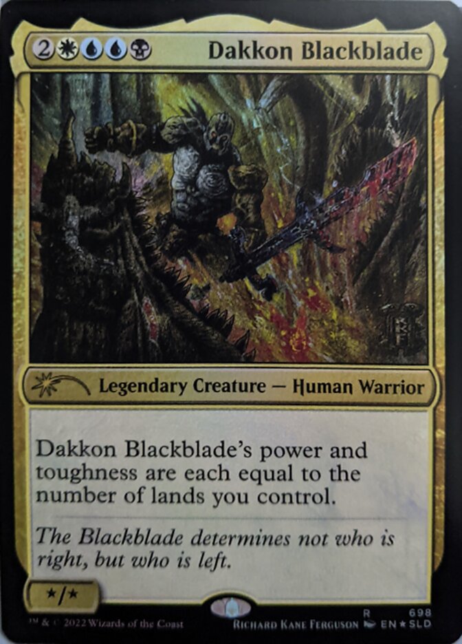 Dakkon Blackblade [Secret Lair Drop Promos] | Impulse Games and Hobbies