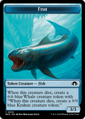 Servo // Fish Double-Sided Token [Modern Horizons 3 Tokens] | Impulse Games and Hobbies