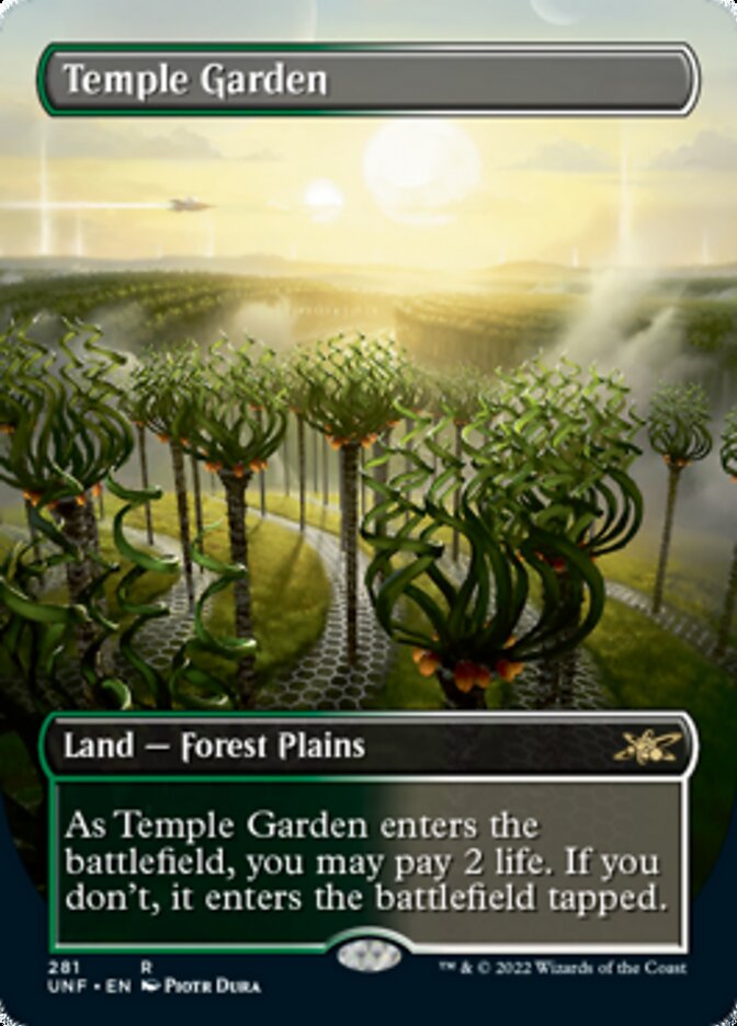 Temple Garden (Borderless) [Unfinity] | Impulse Games and Hobbies