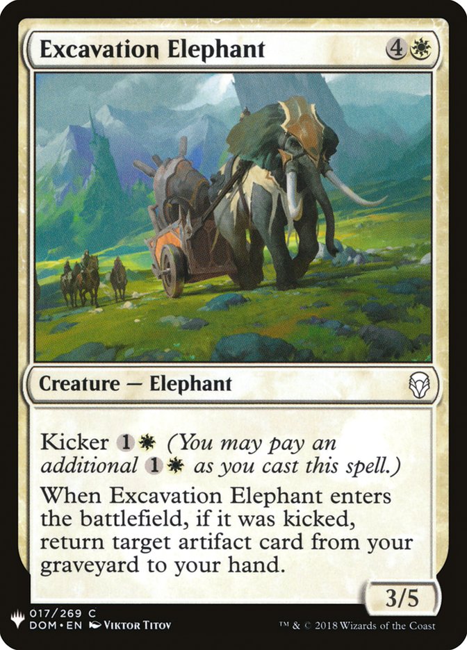 Excavation Elephant [Mystery Booster] | Impulse Games and Hobbies