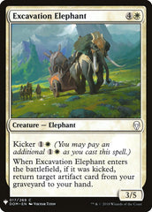 Excavation Elephant [Mystery Booster] | Impulse Games and Hobbies