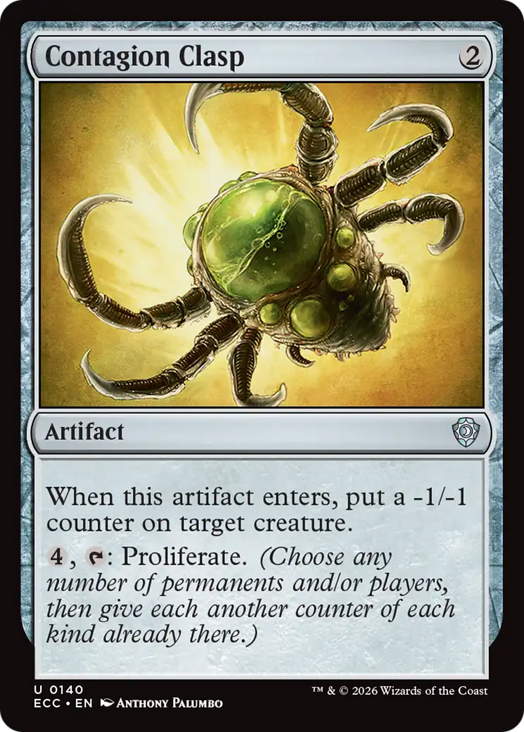 Contagion Clasp [Lorwyn Eclipsed Commander] | Impulse Games and Hobbies