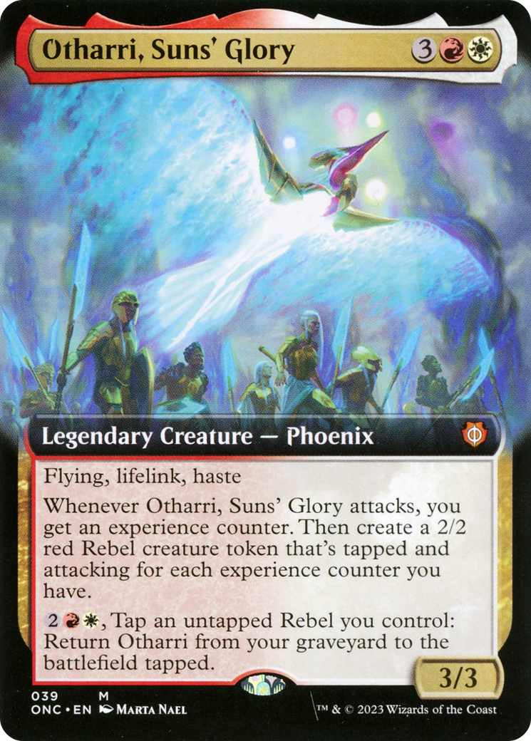 Otharri, Suns' Glory (Extended Art) [Phyrexia: All Will Be One Commander] | Impulse Games and Hobbies