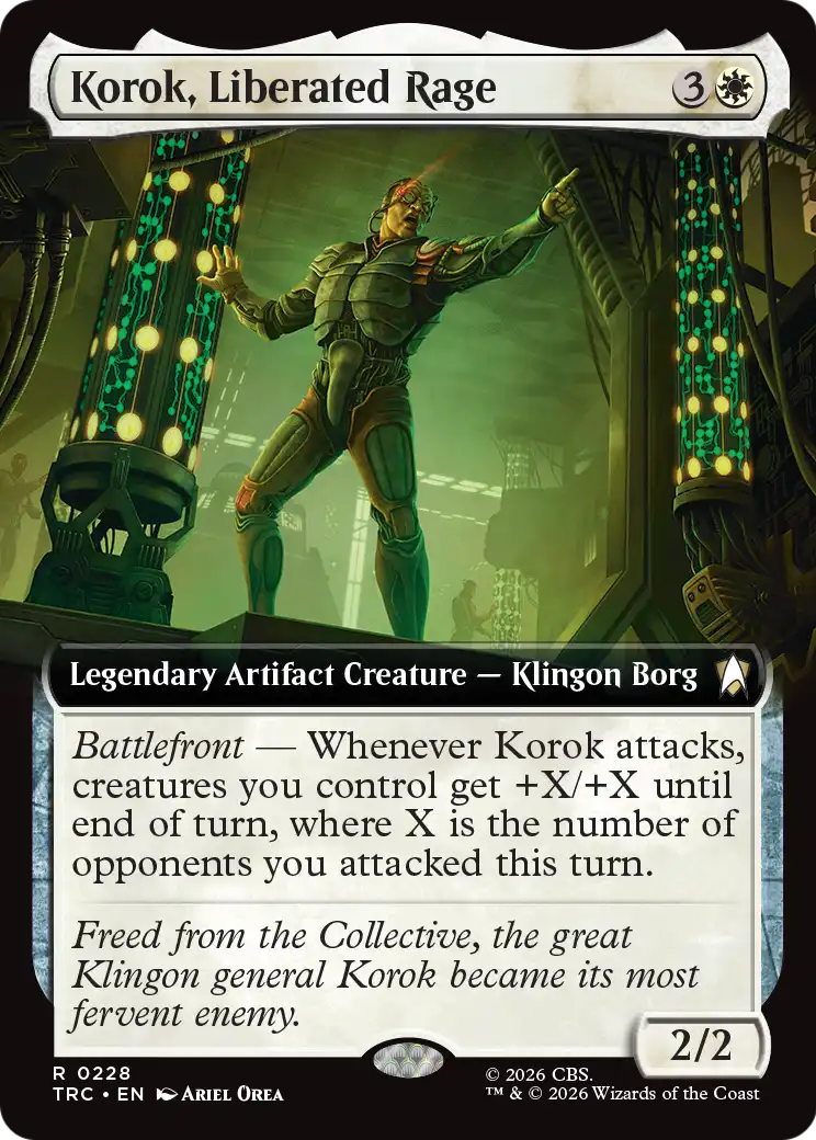 Korok, Liberated Rage (Extended Art) [Star Trek Commander] | Impulse Games and Hobbies