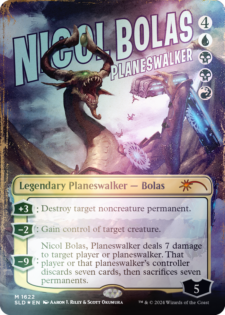 Nicol Bolas, Planeswalker (Rainbow Foil) [Secret Lair Drop Series] | Impulse Games and Hobbies