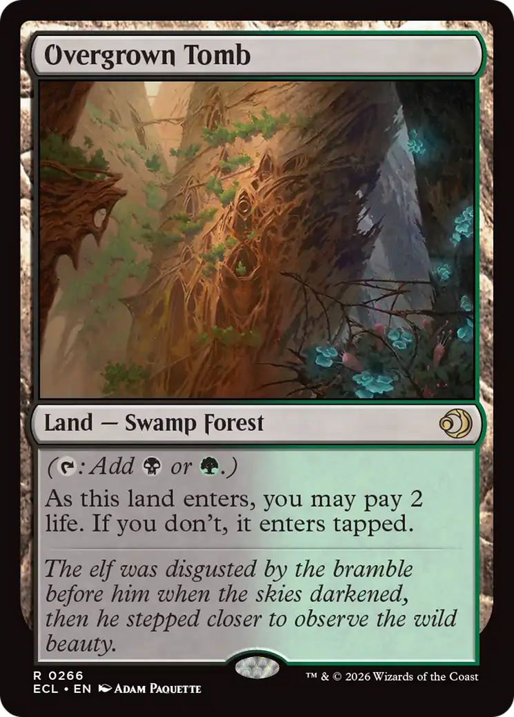 Overgrown Tomb [Lorwyn Eclipsed] | Impulse Games and Hobbies
