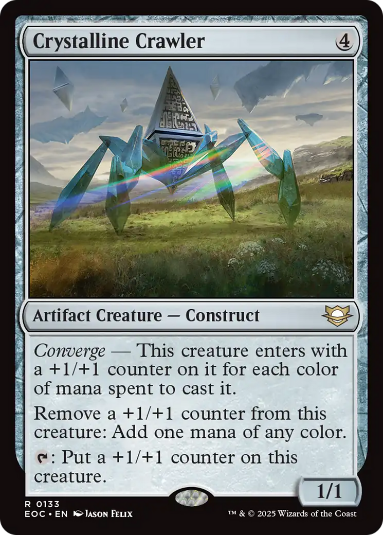 Crystalline Crawler [Edge of Eternities Commander] | Impulse Games and Hobbies