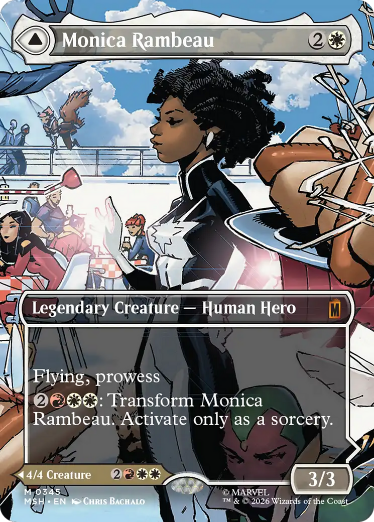 Monica Rambeau (Borderless) (0345) [Marvel Super Heroes] | Impulse Games and Hobbies