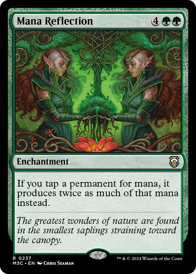 Mana Reflection (Ripple Foil) [Modern Horizons 3 Commander] | Impulse Games and Hobbies