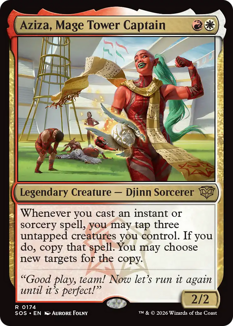 Aziza, Mage Tower Captain [Secrets of Strixhaven] | Impulse Games and Hobbies