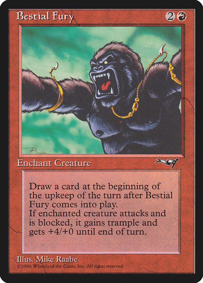 Bestial Fury (Looking Left) [Alliances] | Impulse Games and Hobbies