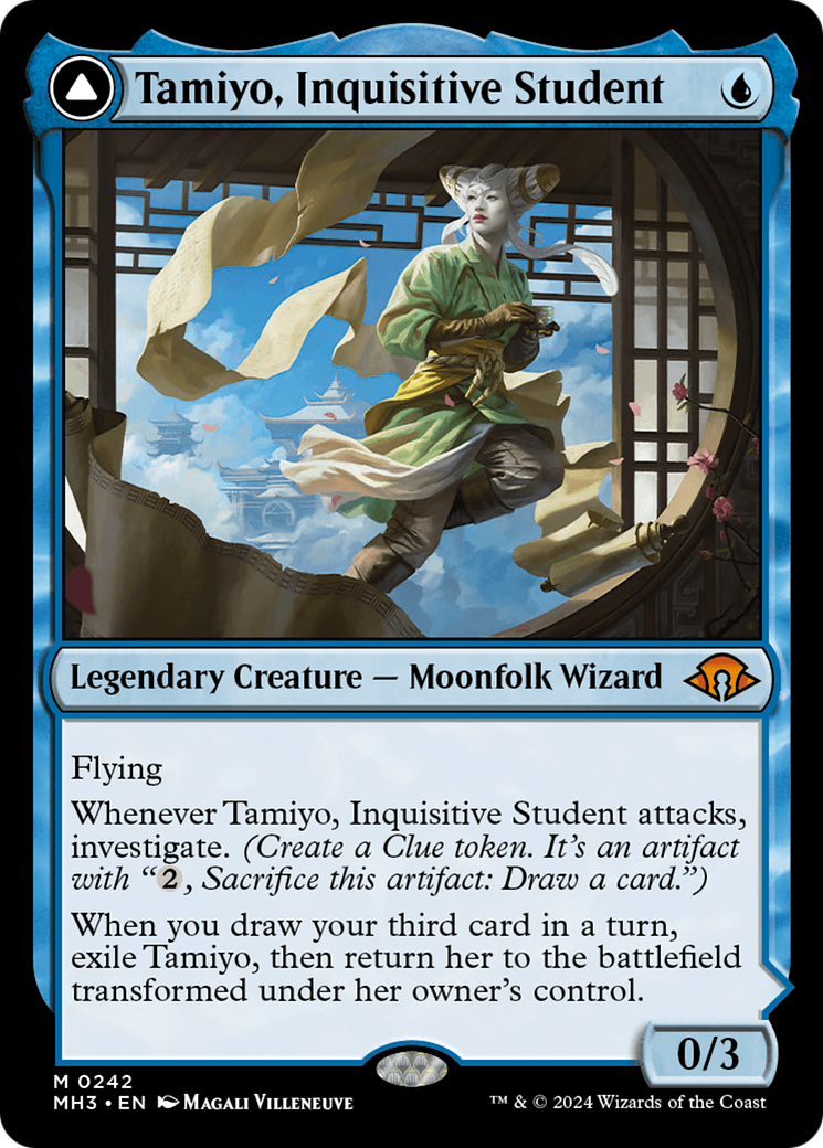 Tamiyo, Inquisitive Student // Tamiyo, Seasoned Scholar [Modern Horizons 3] | Impulse Games and Hobbies