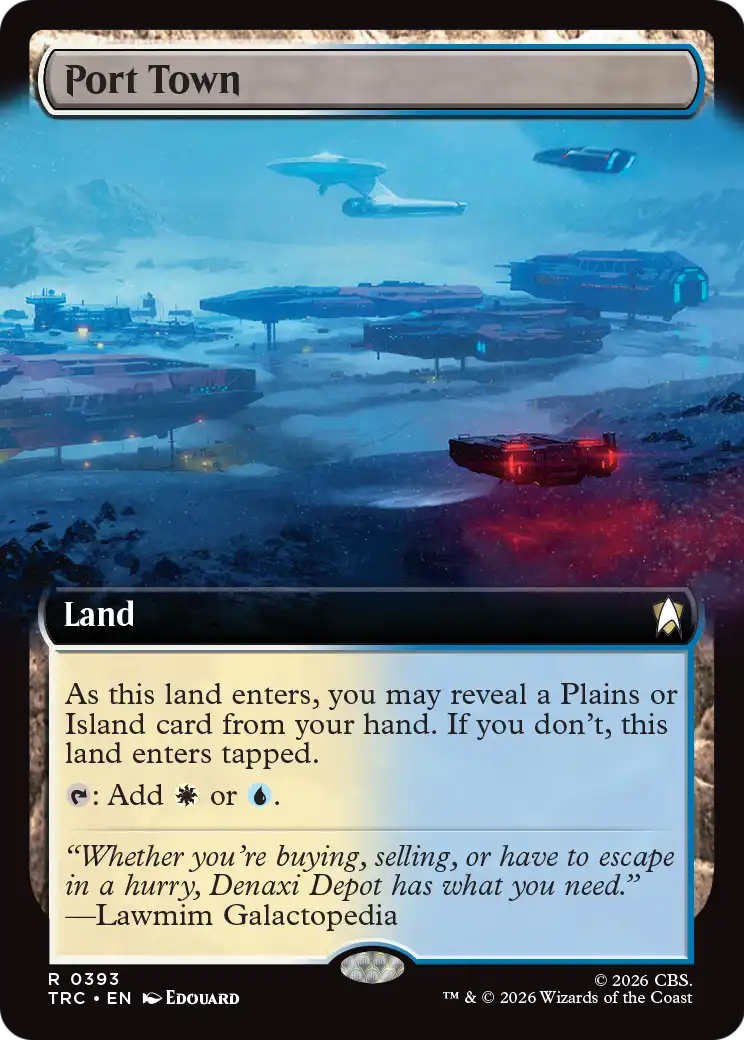 Port Town (Extended Art) [Star Trek Commander] | Impulse Games and Hobbies