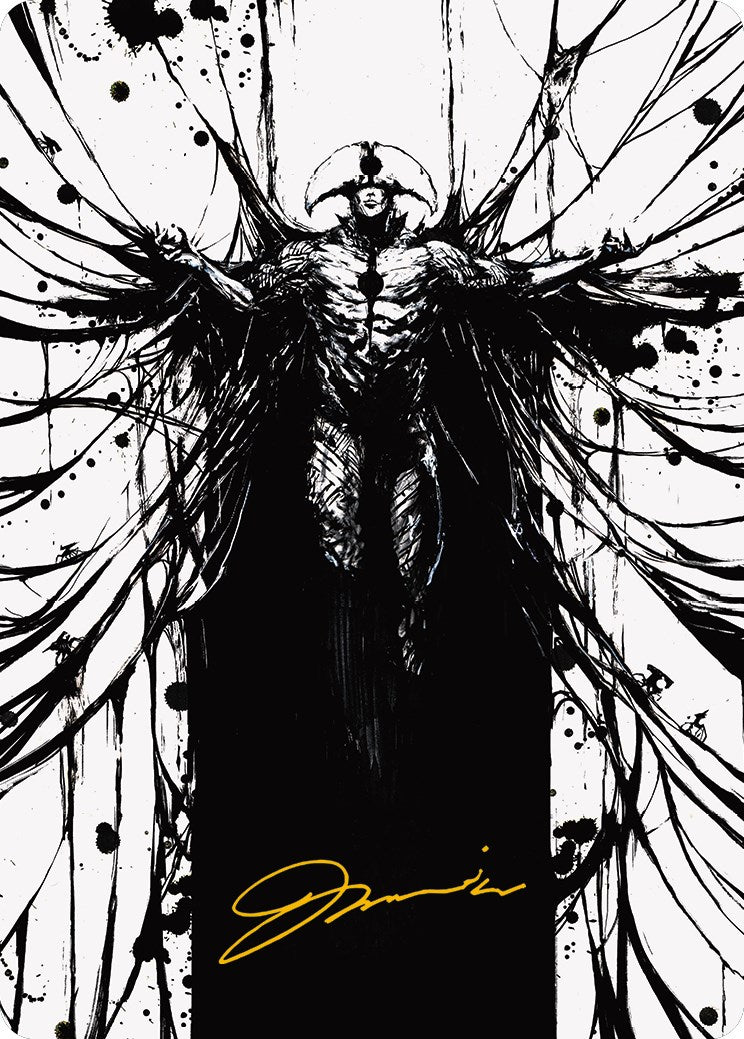 Sinew Dancer Art Card (Gold-Stamped Signature) [Phyrexia: All Will Be One Art Series] | Impulse Games and Hobbies