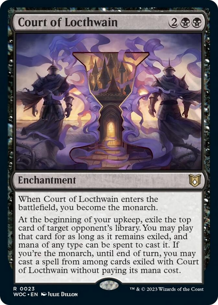 Court of Locthwain [Wilds of Eldraine Commander] | Impulse Games and Hobbies